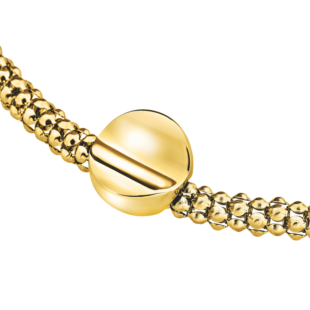 Gargantilla Breil Magnetica System en acero, acabado PVD en oro de 14k TJ4238