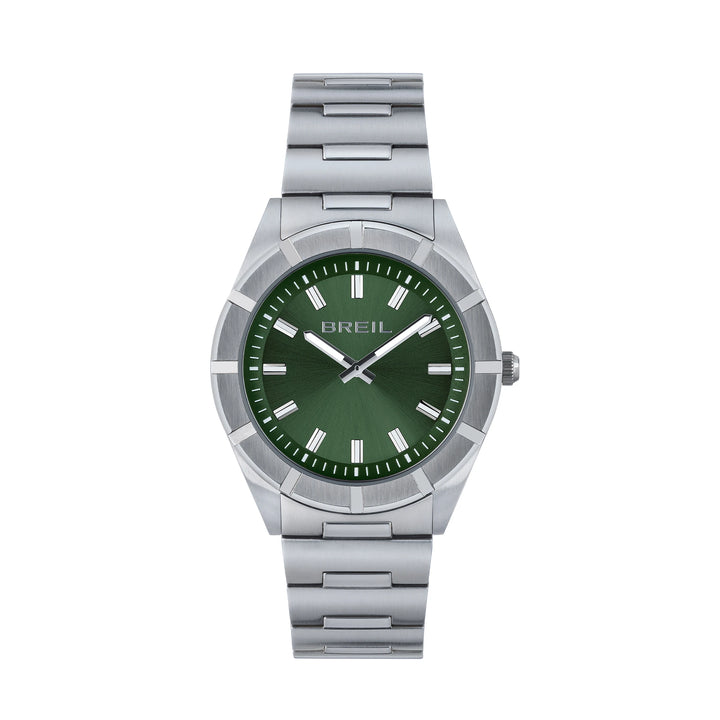 Breil Watch B 12 H 38mm groen kwarts staal TW2075