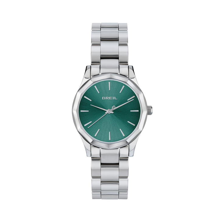 Montre Breil Dozen 32mm acier quartz vert TW2085