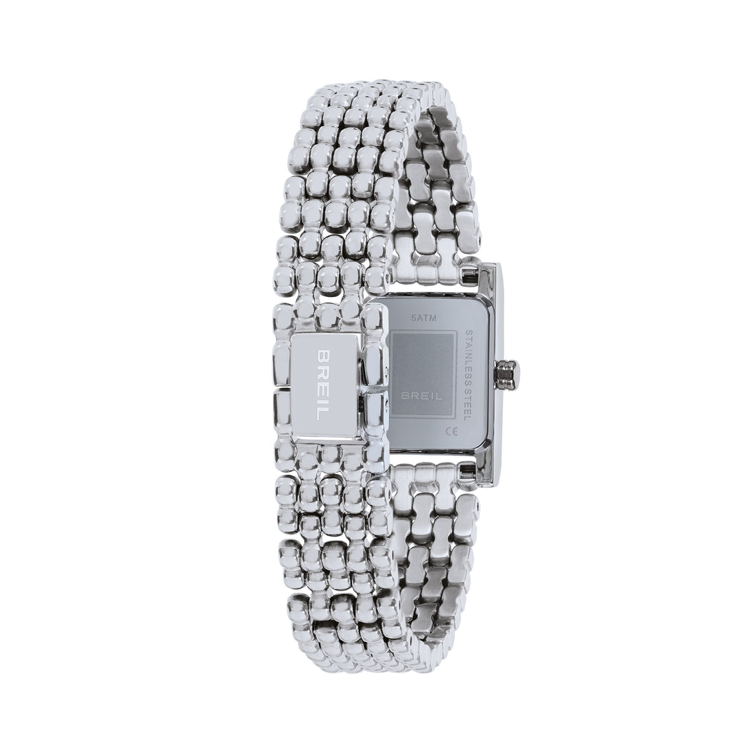 Breil Demure watch 16x25mm silver quartz steel TW2103