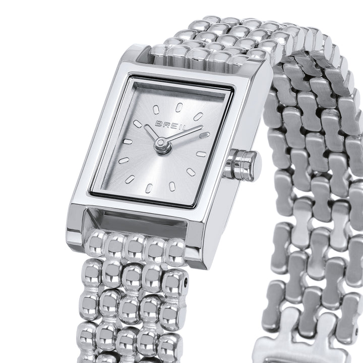 Breil Demure watch 16x25mm silver quartz steel TW2103