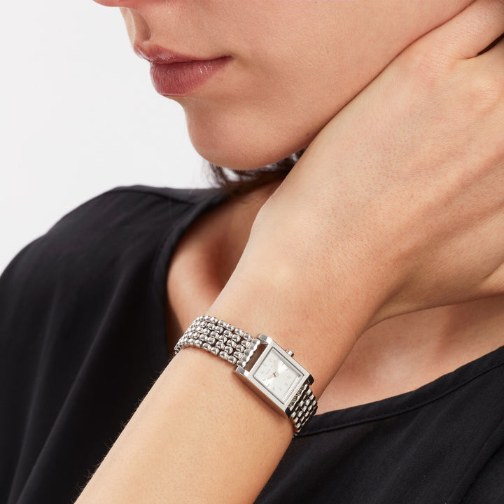 Breil Demure watch 16x25mm silver quartz steel TW2103