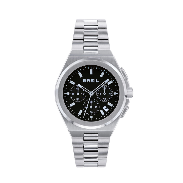 Breil orologio Apex Chrono 40mm nero quarzo acciaio TW2111