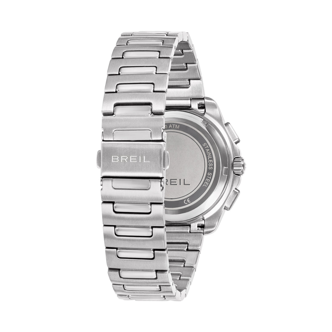 Breil Uhr Retrofuture Chrono 40mm schwarzer Quarzstahl TW2129