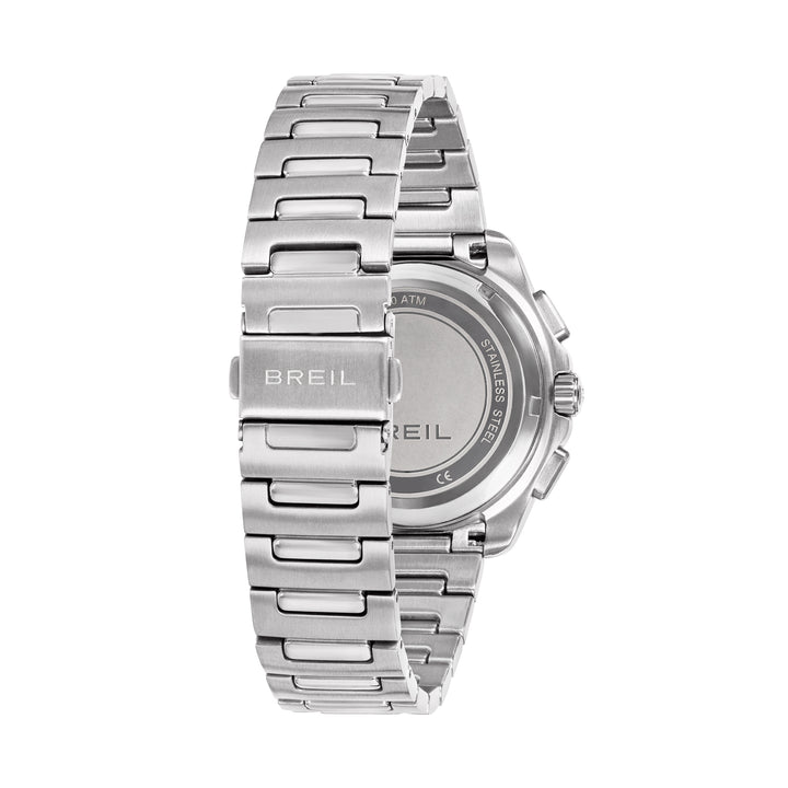 Breil Uhr Retrofuture Chrono 40mm schwarzer Quarzstahl TW2129