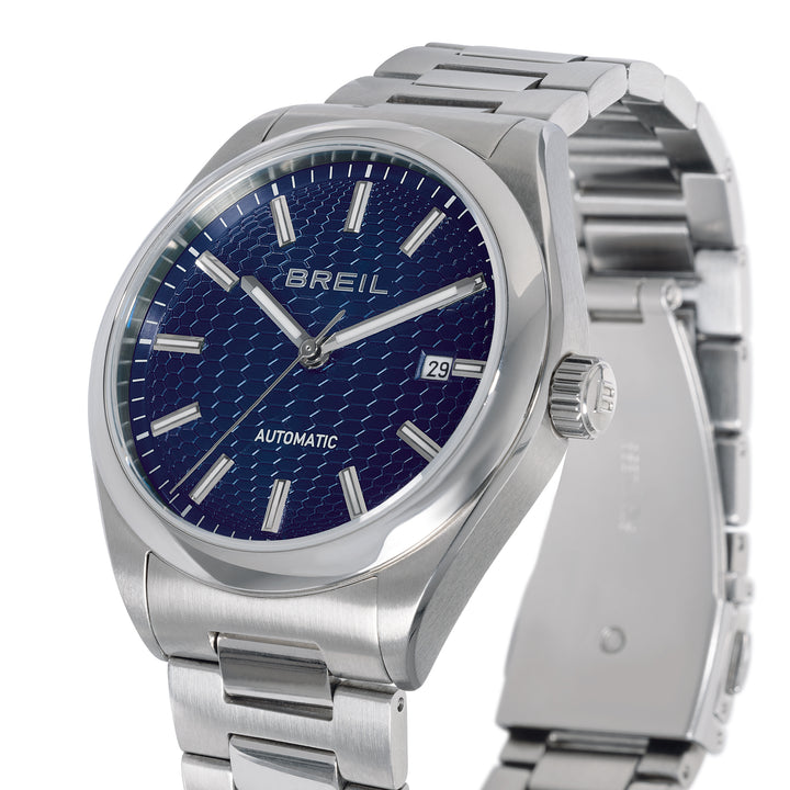 Breil Sphera 40mm Reloj automático de acero azul TW2131