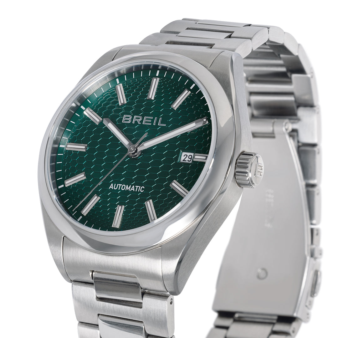 Breil Sphera 40mm Reloj automático de acero verde TW2132