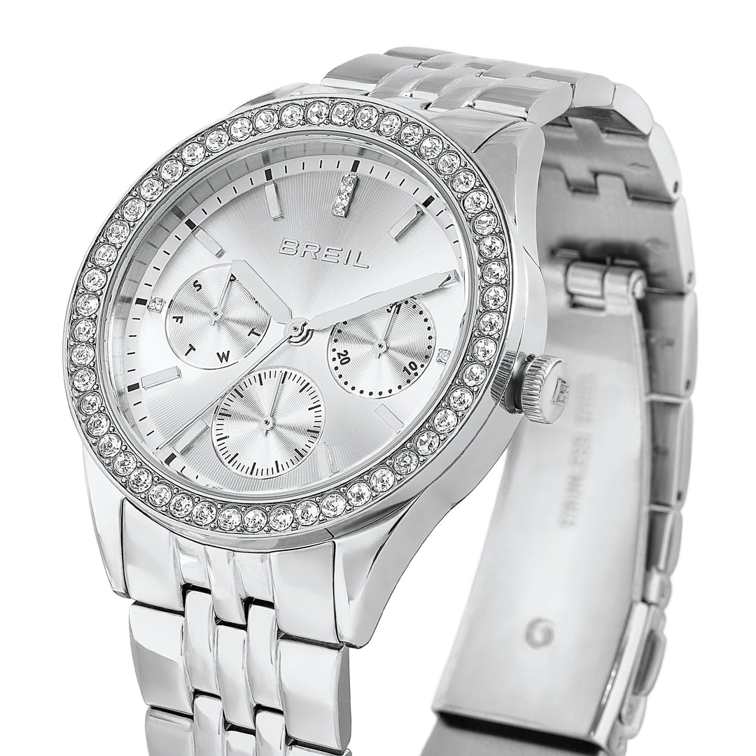Breil orologio Flurry 36mm argento quarzo acciaio TW2133