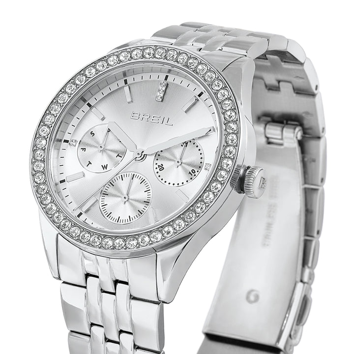 Breil orologio Flurry 36mm argento quarzo acciaio TW2133