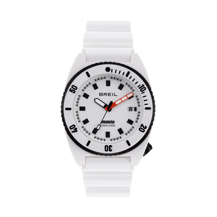 Breil Manta E.C.O. montre Blend 42mm quartz blanc alumine et polyamide TW2194