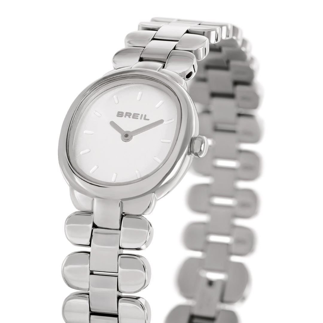 Reloj Breil Tulle 22x24mm acero cuarzo blanco TW2197