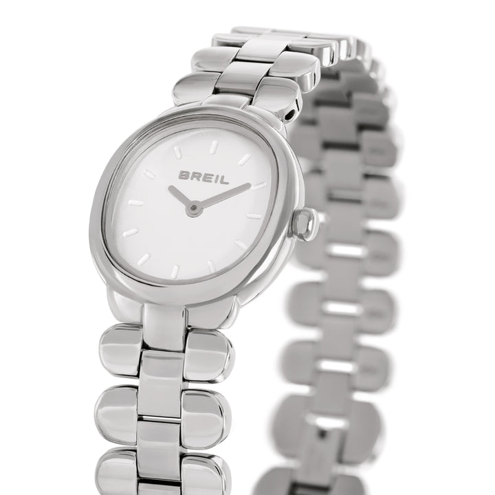 Reloj Breil Tulle 22x24mm acero cuarzo blanco TW2197