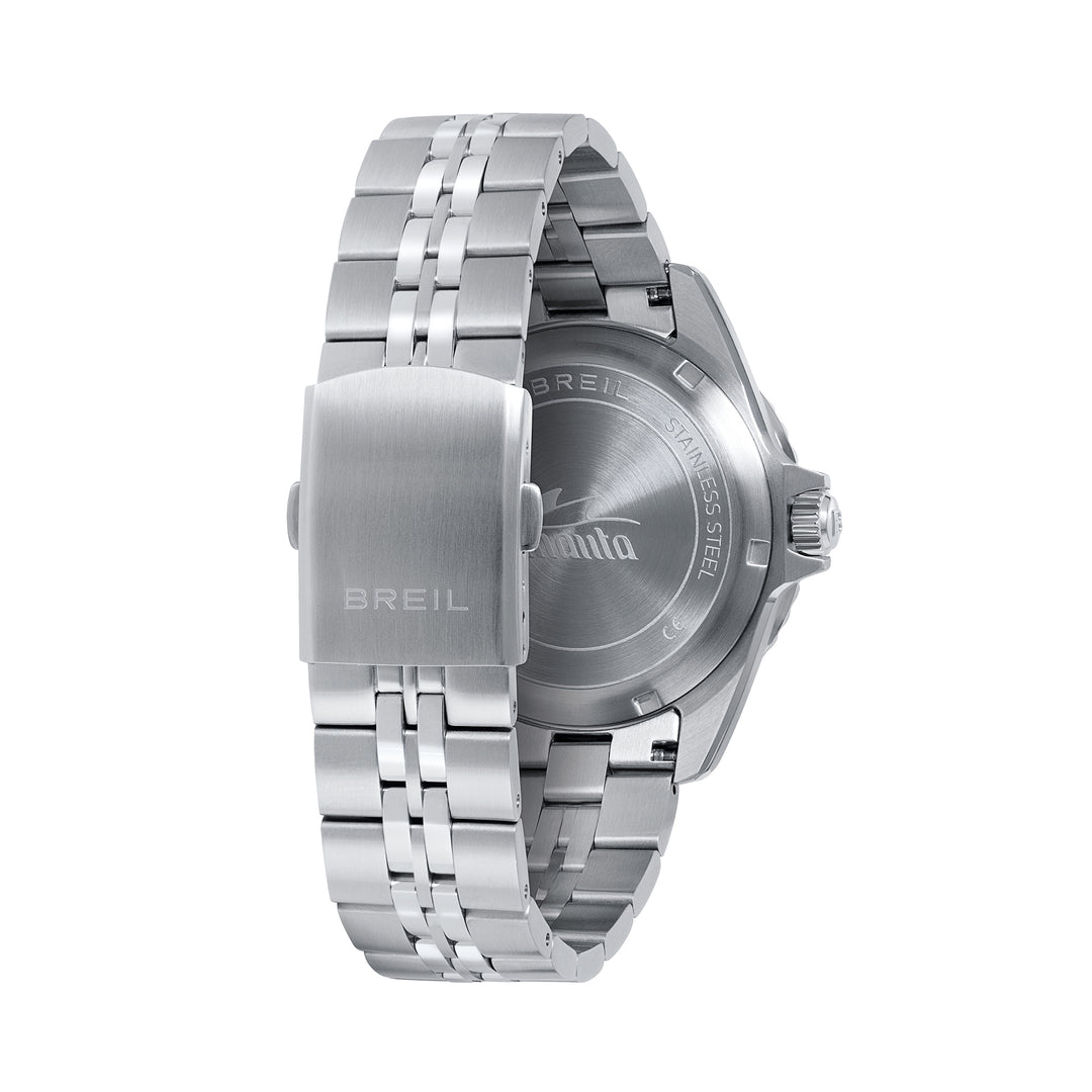 Montre Breil Manta Heritage 42mm acier quartz noir TW2206