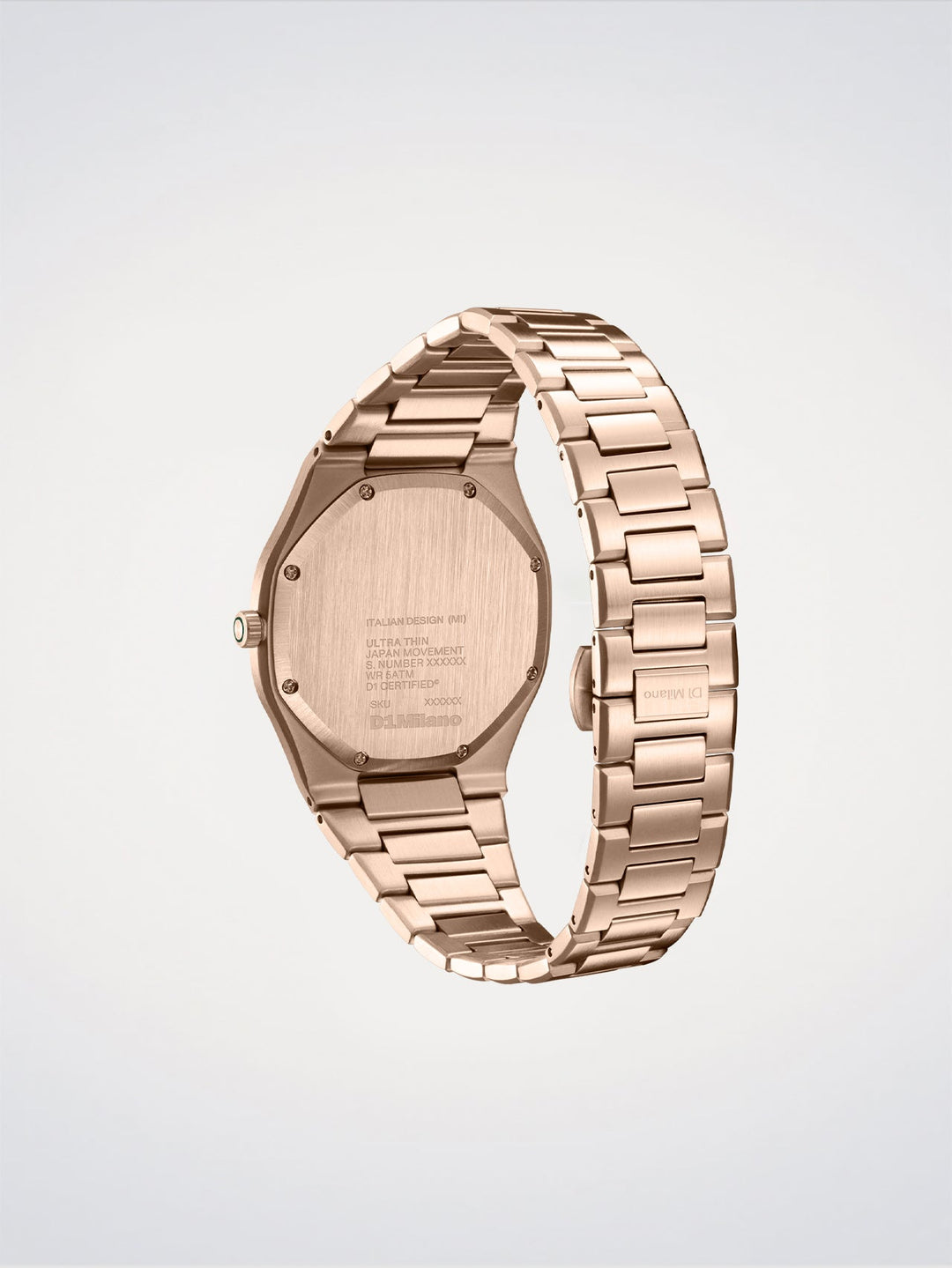 D1 Milano Jade Mirage [Vorbestellung] Ultradünne Uhr 39 mm D1-UHBJ09