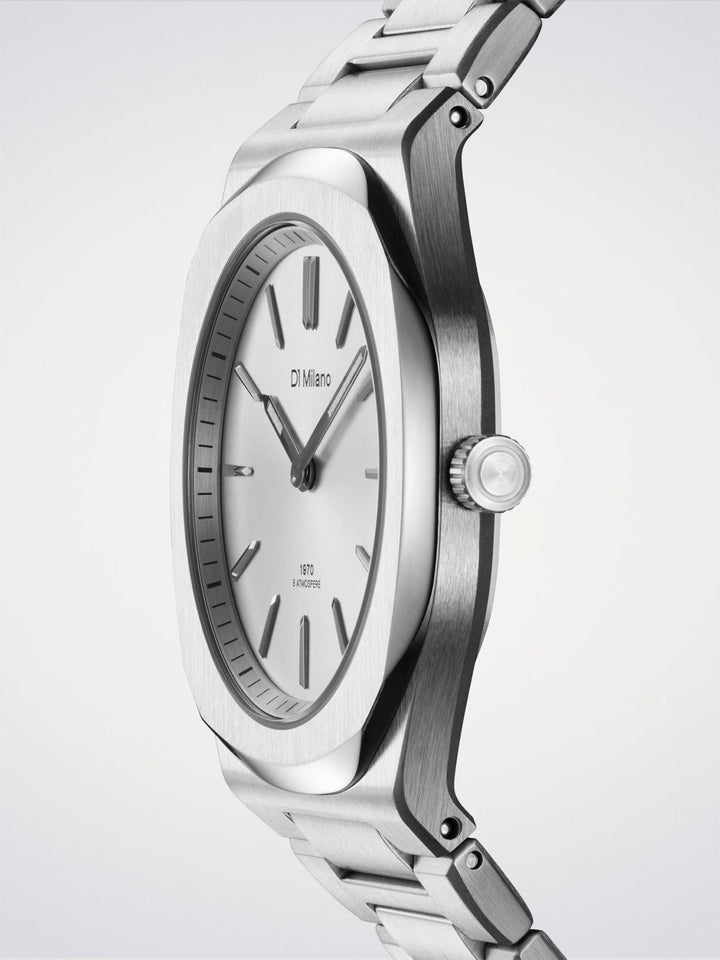 D1 Milano Silver Mellow Ultra Fin 34 mm D1-UHBL01