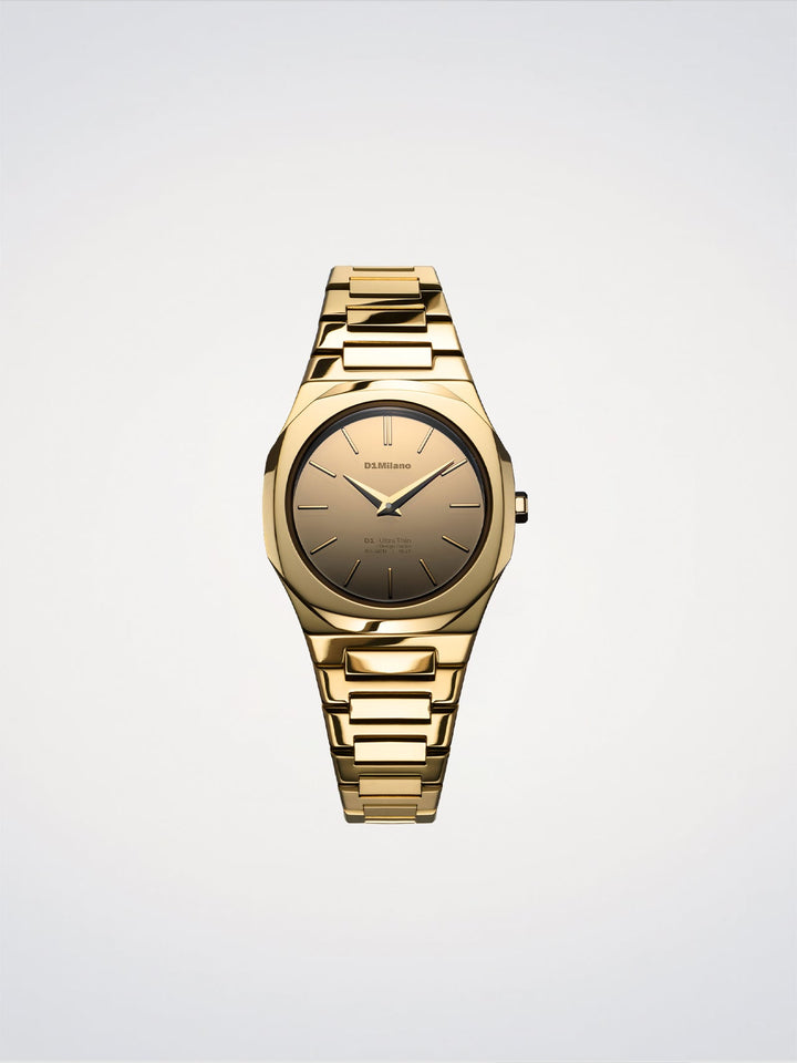 D1 Milano Gold Gleam Orologio Ultra Thin 30 mm D1-UTBL40
