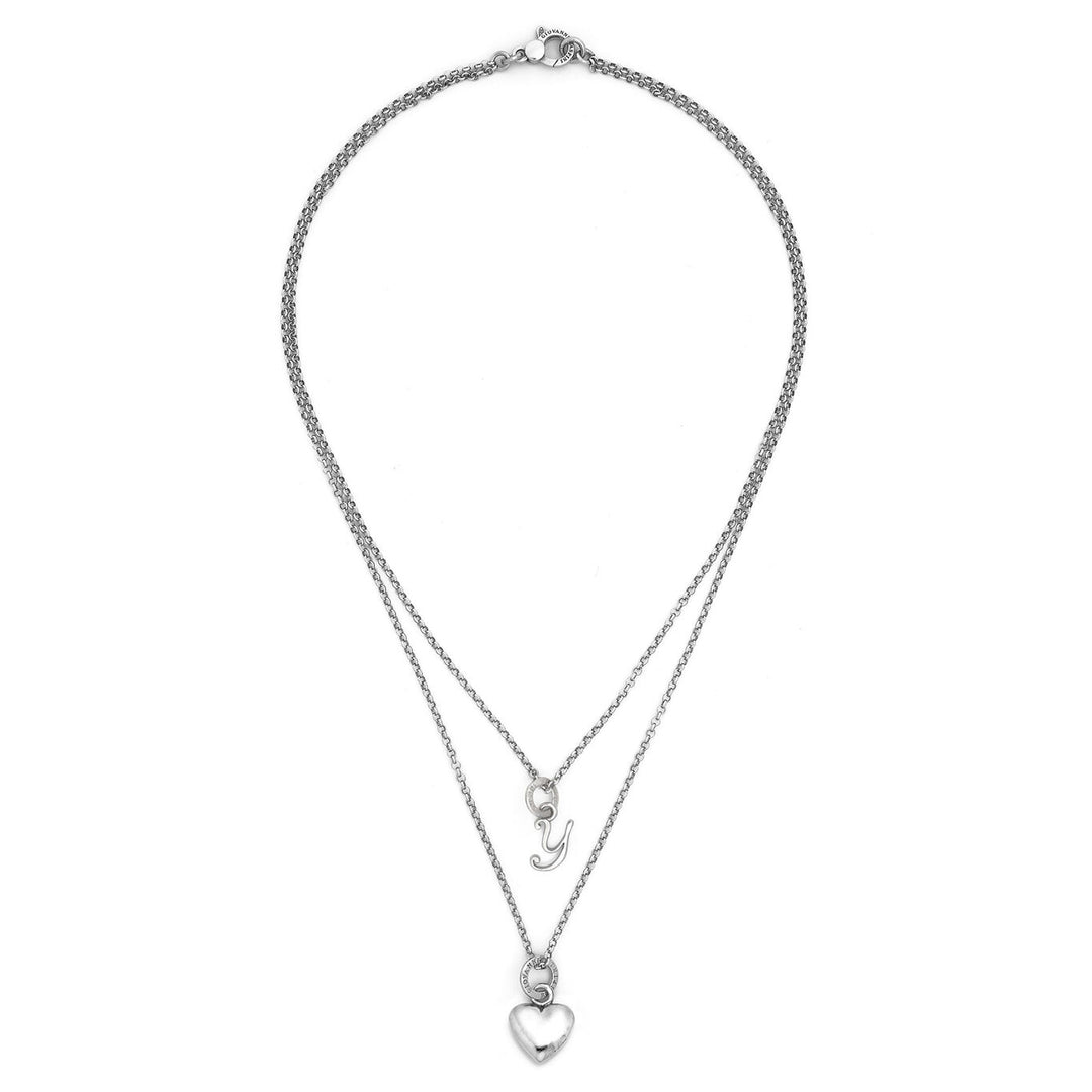 Giovanni Raspini collana cuore e lettera y Collana in Argento 925 X01546