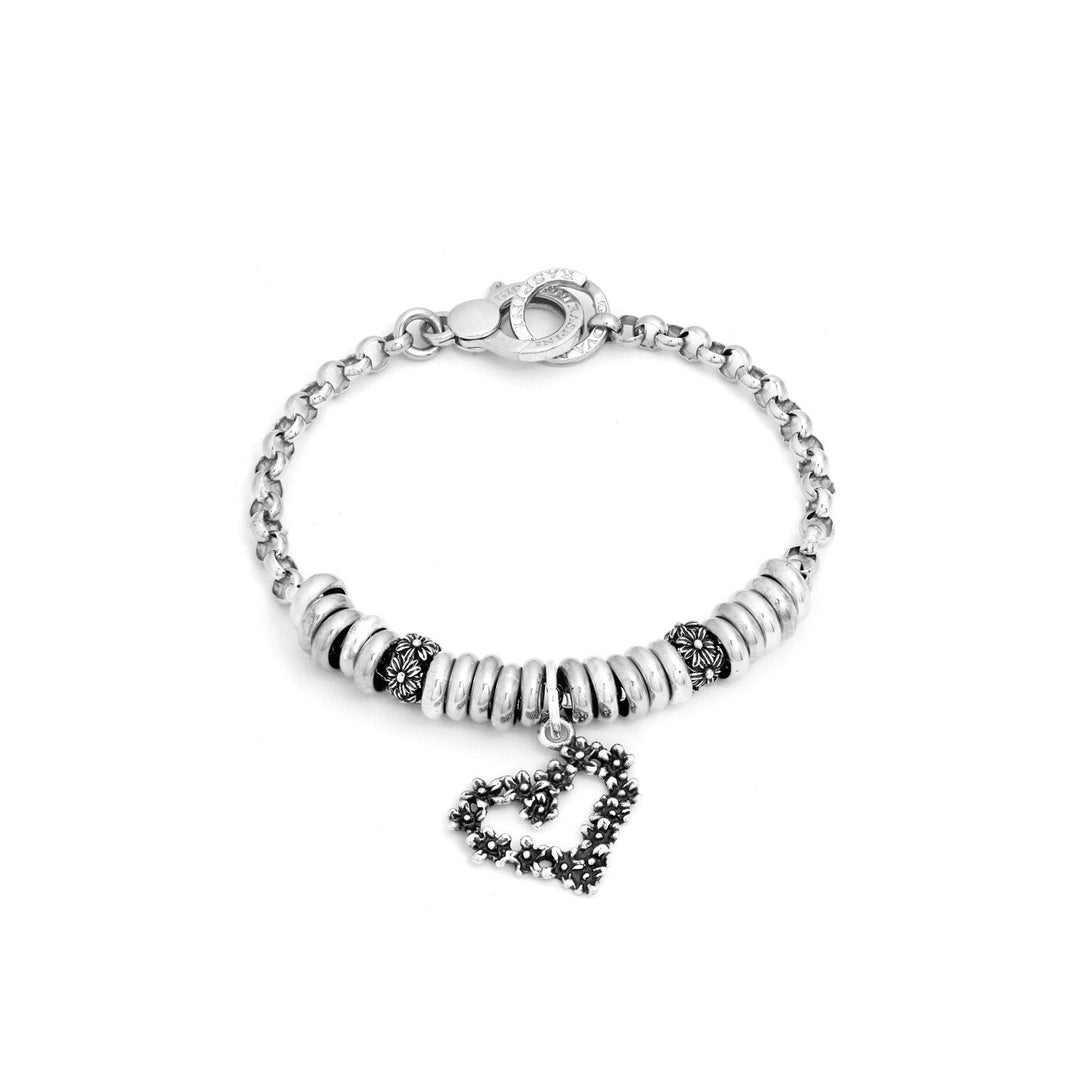 Giovanni Raspini Bracciale Cuore Margherite argento X01736