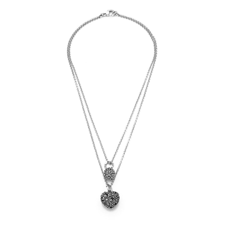 Giovanni Raspini Collana Charm Margherite argento X01768