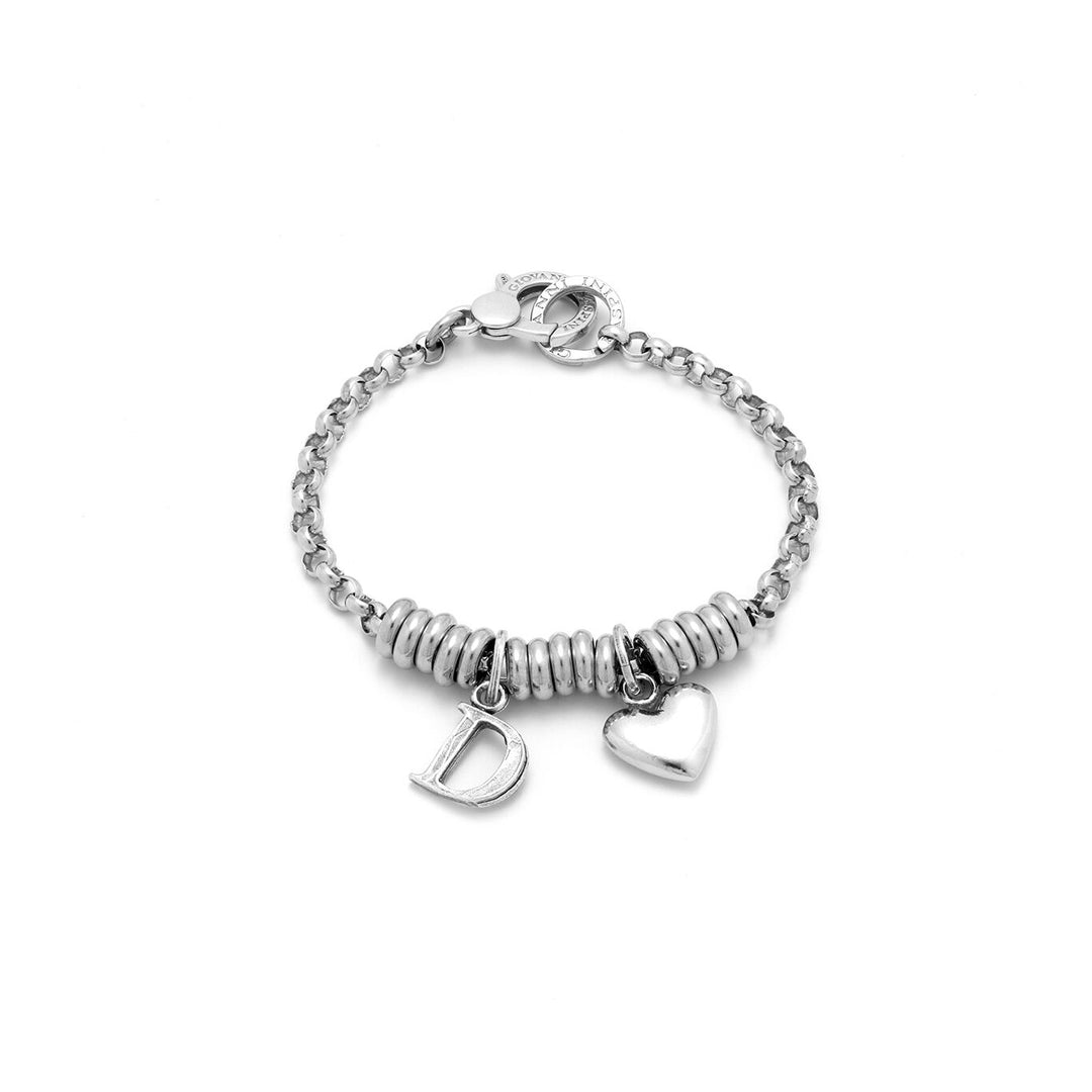 Giovanni Raspini Bracciale Cuore e Lettera D 1894