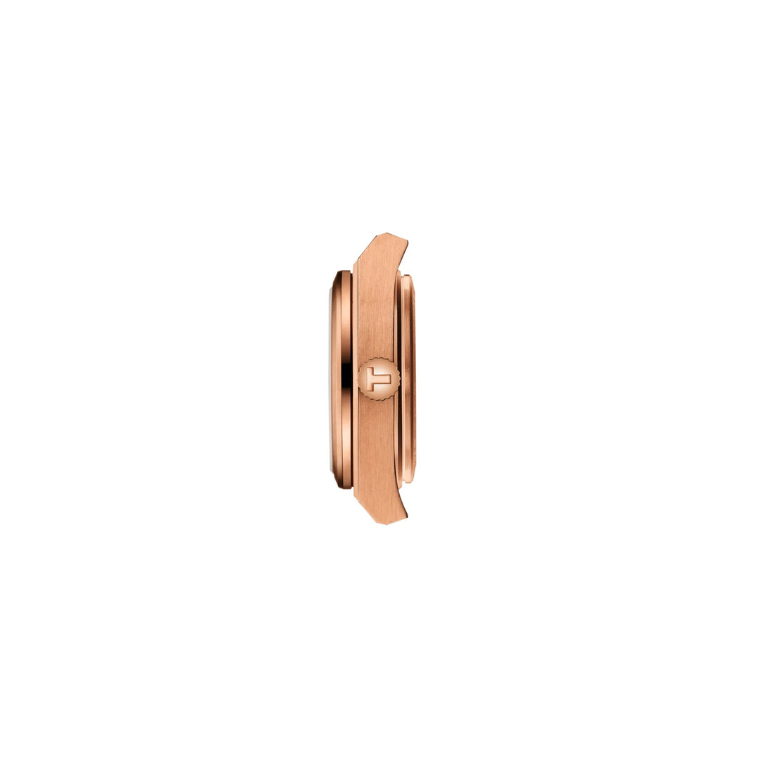 Montre Tissot PRX 25mm or rose diamants quartz acier PVD finition or rose T137.010.33.506.00