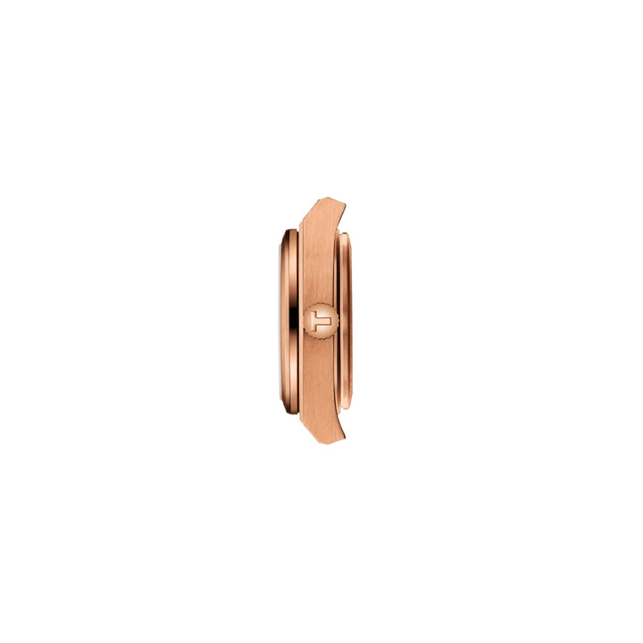 Montre Tissot PRX 25mm or rose diamants quartz acier PVD finition or rose T137.010.33.506.00