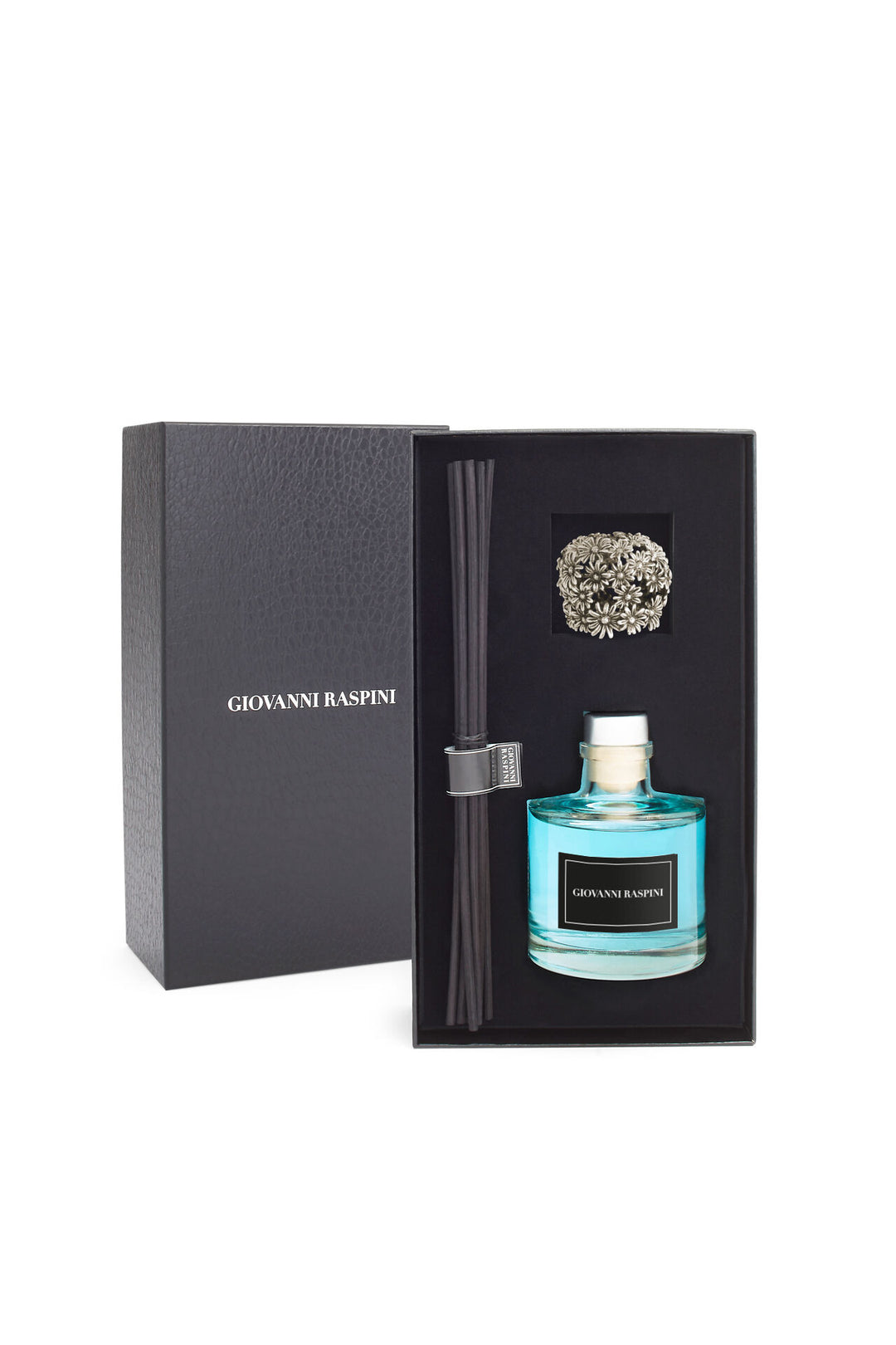 Giovanni Raspini Garden Diffuser - Vento di Mare home fragrance with white bronze decoration - XB0110
