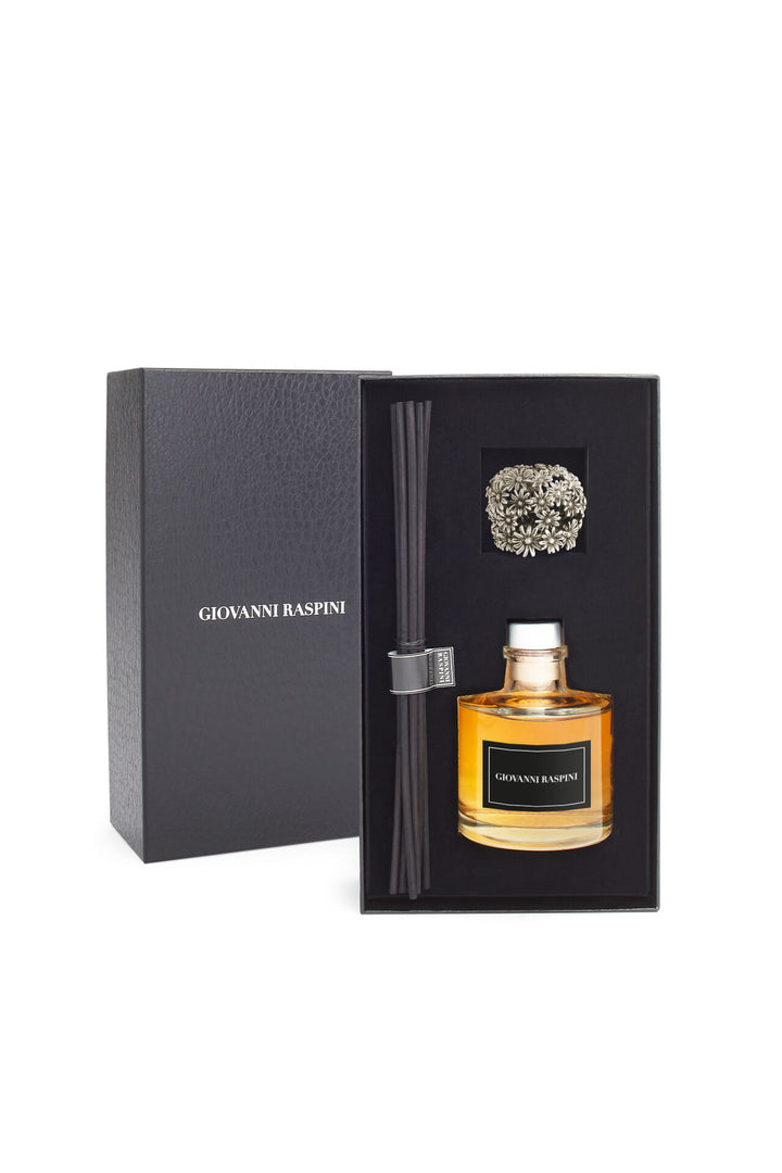 Giovanni Raspini Garden Diffuser – Raumduft Iris Dust mit weißer Bronzedekoration – XB0109