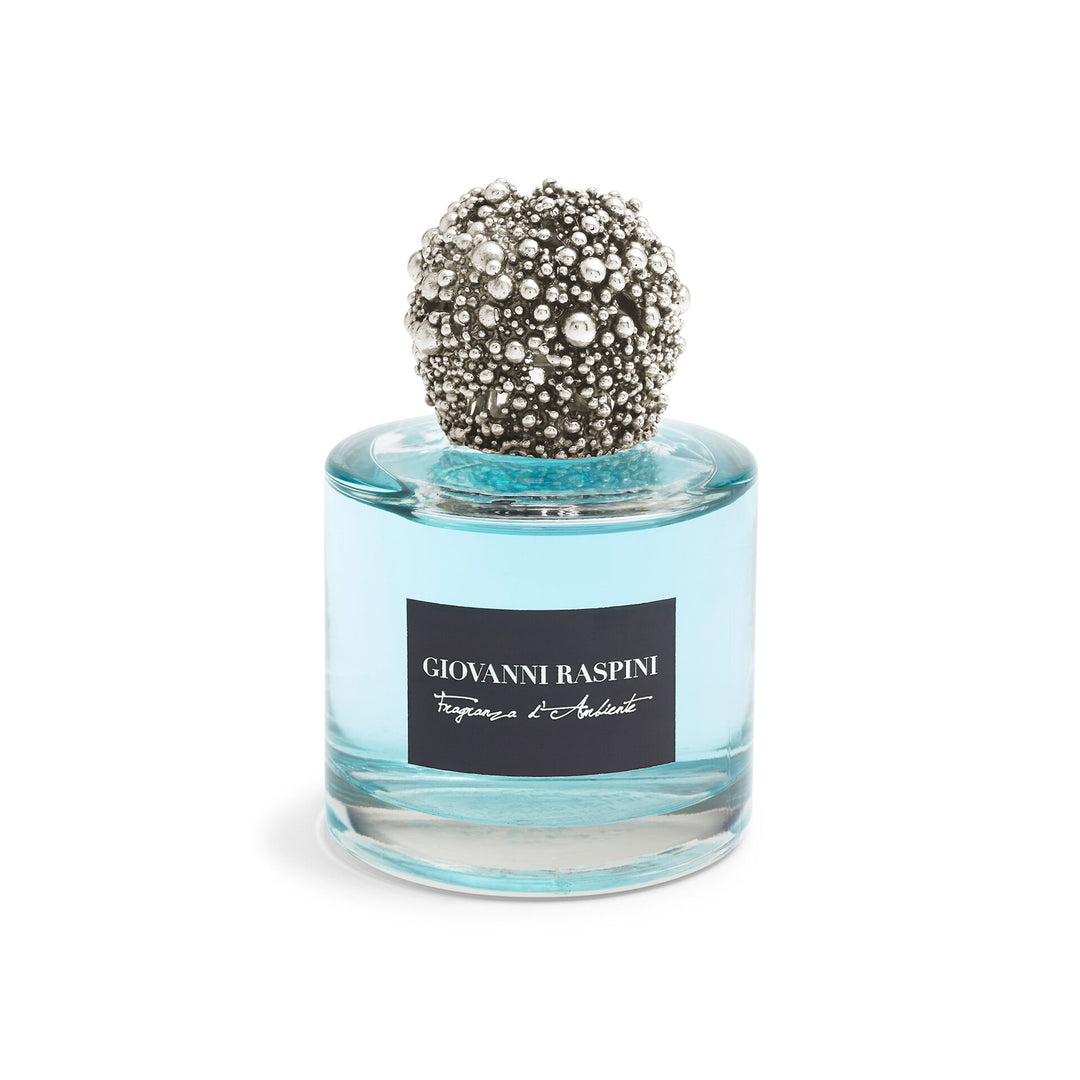 Giovanni Raspini Perlage Diffuser - Vento di Mare room fragrance with white bronze decoration - XB0146