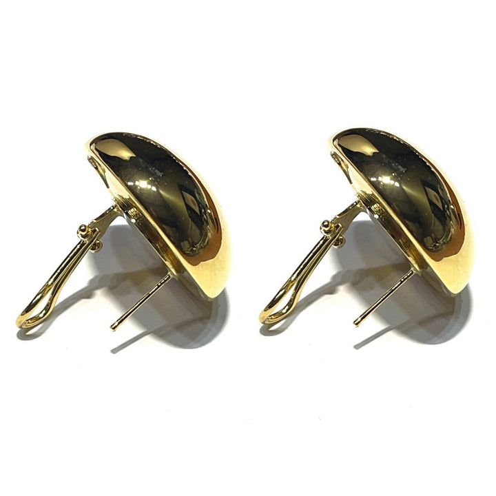 Federica Rossi Boule-Ohrringe aus Bronze mit PVD-Gelbgold-Finish FR.OR.18