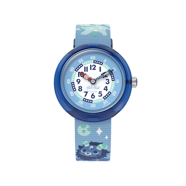 Flik Flak Cosmiclion Mystic Land 32mm FBNP234 Watch