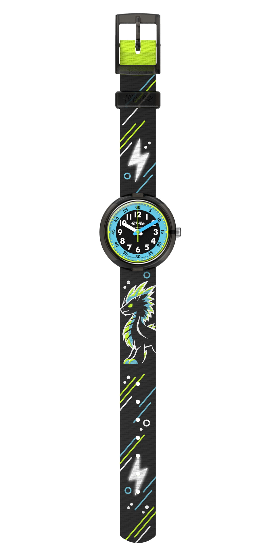 Flik Flak Mystic Dragon Mystic Land 32 mm FPNP159 Reloj