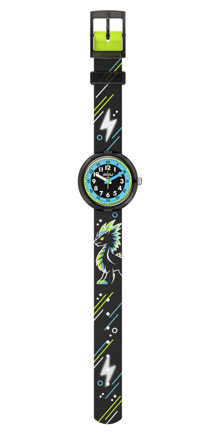 Flik Flak Mystic Dragon Mystic Land 32 mm FPNP159 Reloj