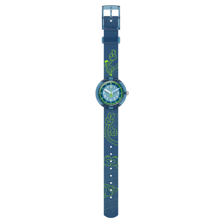 Flik Flak CODE TALK Power Time 32 mm Uhr FPNP174