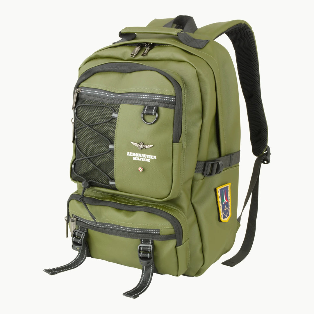 Aeronautica Militare Zaino uomo porta PC sportivo linea Patch AM580-VE
