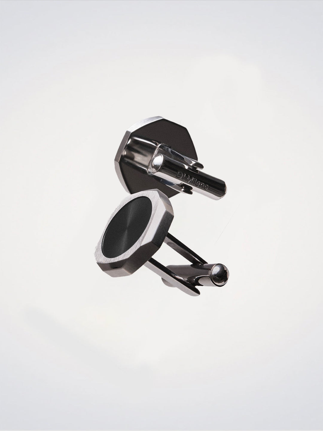 D1 Milano Octagonal Cufflinks Black D1-JWCLSU01
