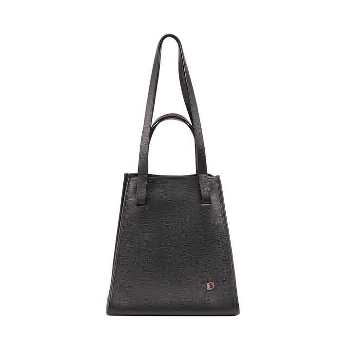 DUDU Damen-Umhängetasche aus echtem Leder, hergestellt in Italien, elegante Shopper-Tragetasche, Doppelgriff, Vollnarbenleder oder Wildleder – große Handtasche für Arbeit und Freizeit