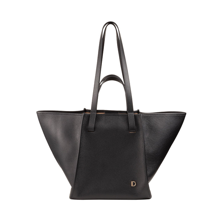 DUDU Damen-Umhängetasche aus echtem Leder, hergestellt in Italien, elegante Shopper-Tragetasche, Doppelgriff, Vollnarbenleder oder Wildleder – große Handtasche für Arbeit und Freizeit