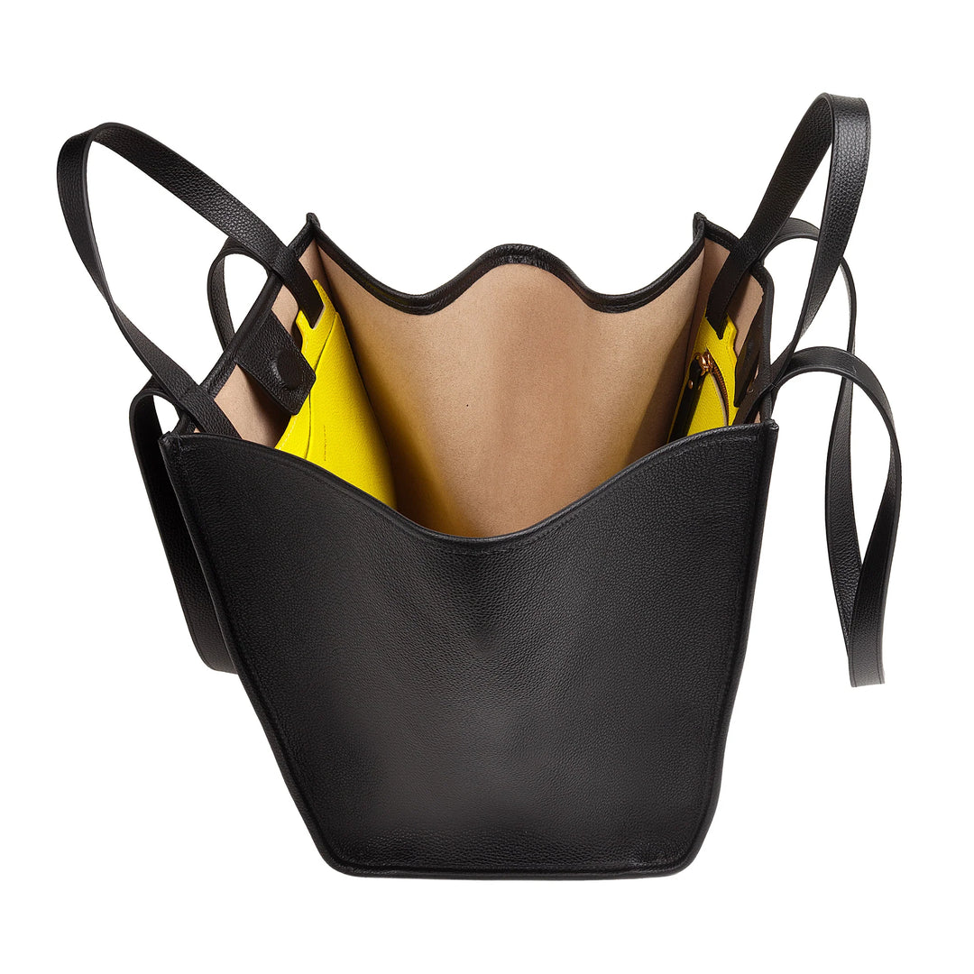 DUDU Damen-Umhängetasche aus echtem Leder, hergestellt in Italien, elegante Shopper-Tragetasche, Doppelgriff, Vollnarbenleder oder Wildleder – große Handtasche für Arbeit und Freizeit