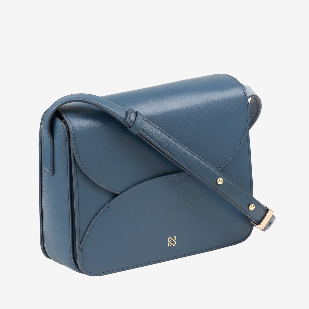 DUDU Borsa a Tracolla Donna in Pelle con Patta Modello Envelope – Borsetta Piccola Elegante e Versatile con Tracolla Regolabile, Borsa Perfetta per Ogni Occasione