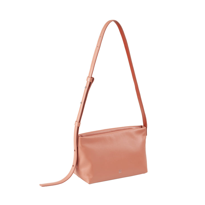 DUDU Bolso Bandolera Pequeño para Mujer de Piel Suave, Bolso Bandolera con Cierre de Cremallera, Elegante Bolso de Noche City Fashion