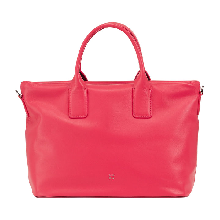 DUDU Sac à main en cuir pour femme avec bandoulière, petit sac à bandoulière moyen avec fermeture éclair et bandoulière amovible, sac à main élégant et coloré