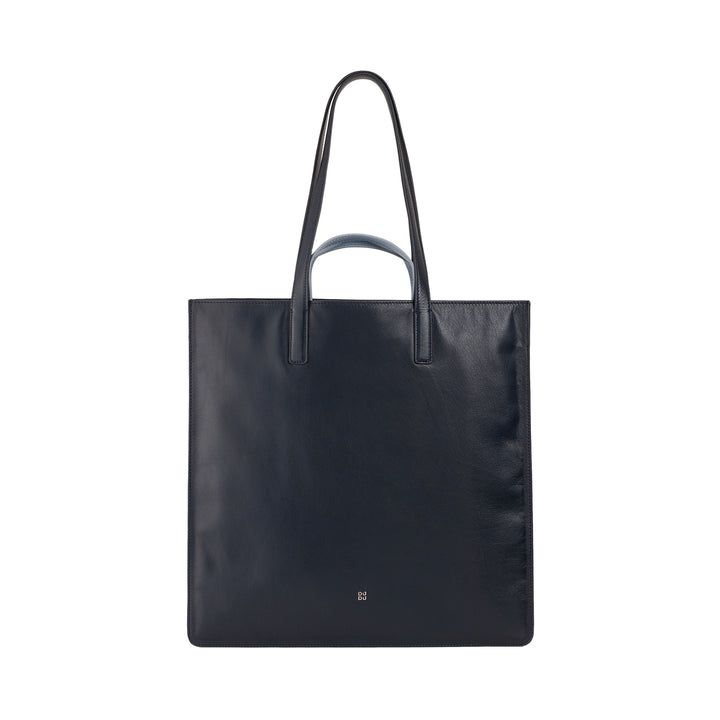 DUDU Bolso Grande Suave para Mujer, Bolso Shopping Tote en Piel de Color, Doble Asa, Elegante Bolso de Hombro, Bolso Grande