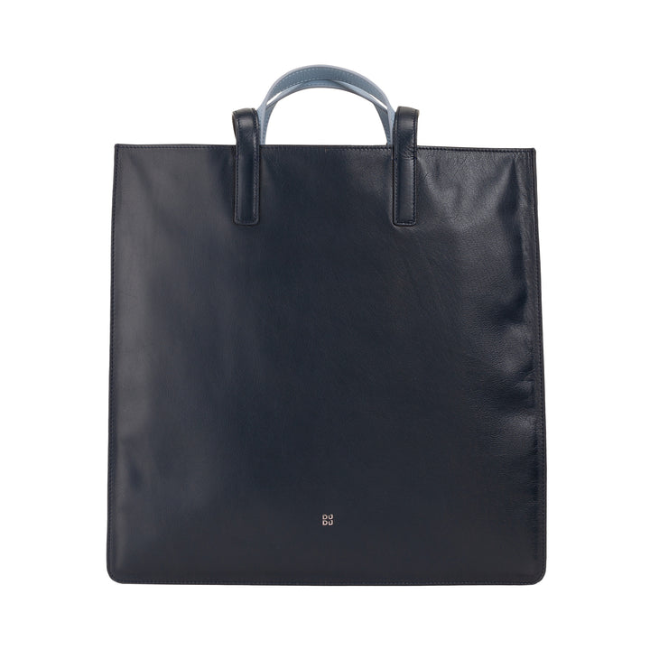 DUDU Bolso Grande Suave para Mujer, Bolso Shopping Tote en Piel de Color, Doble Asa, Elegante Bolso de Hombro, Bolso Grande