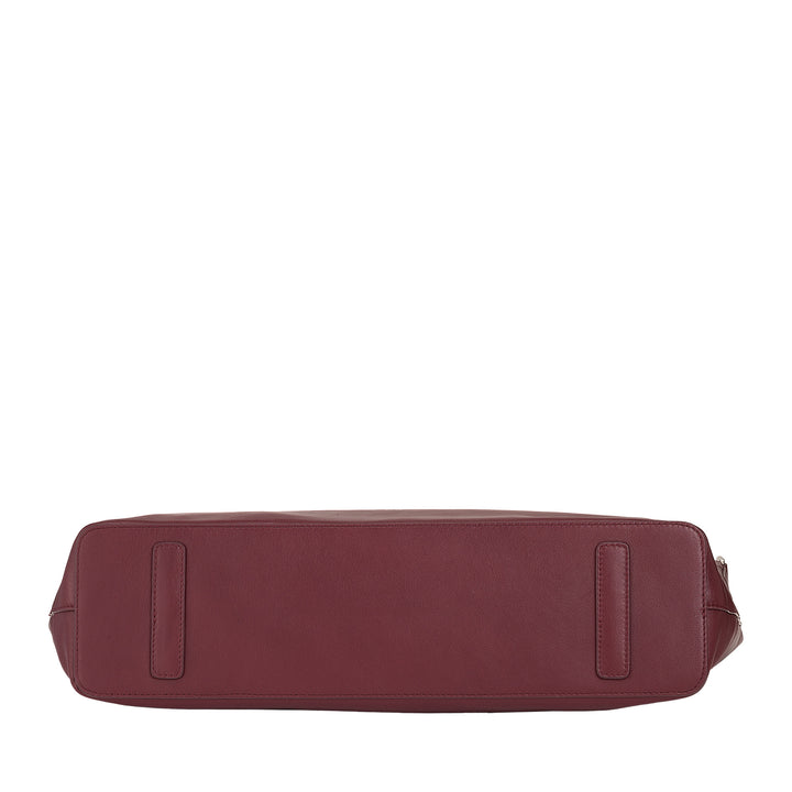 DUDU Bolso Grande de Mujer de Piel Suave, Bolso Bandolera Grande con Correa Desmontable, Bolso de Mano con Dos Asas y Cierre de Cremallera