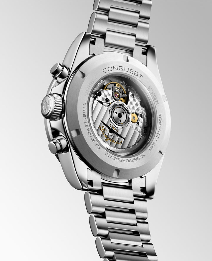 Longines orologio Conquest Chronograph 42 mm L3.835.4.02.6