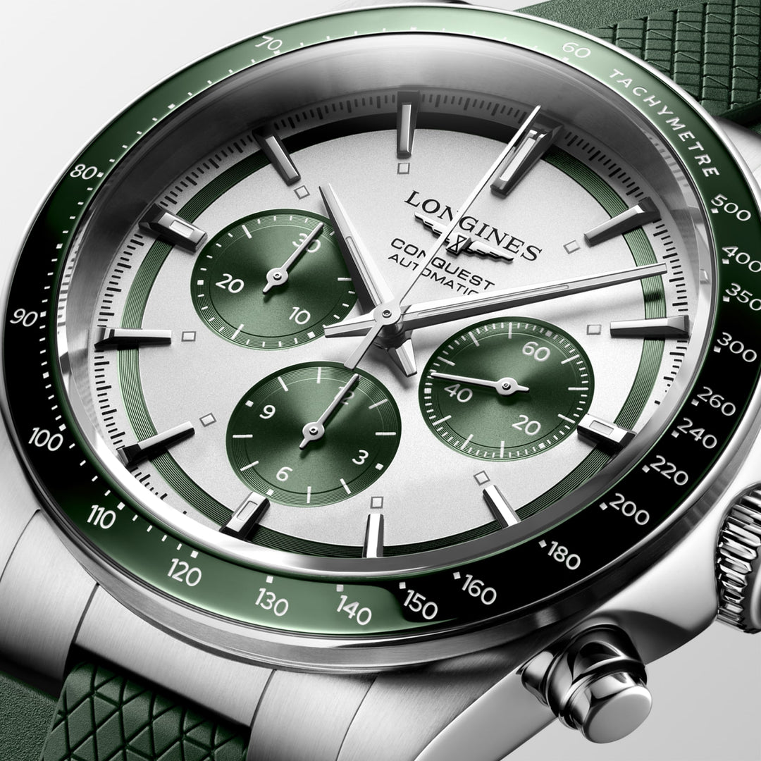 Longines orologio Conquest Chronograph 42 mm L3.835.4.02.9