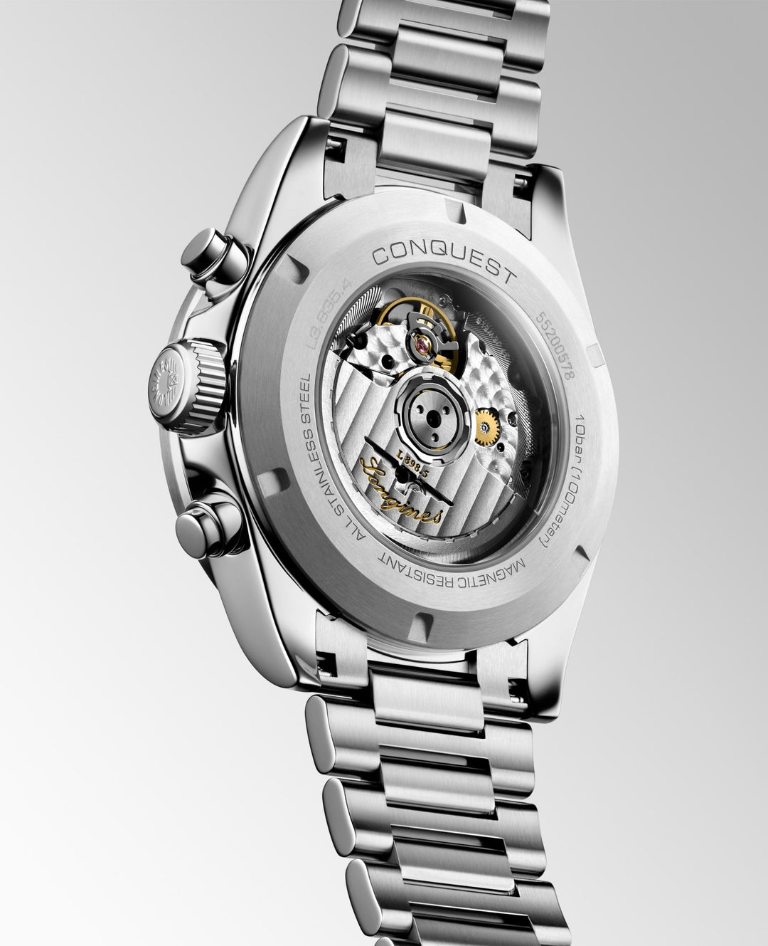 Longines orologio Conquest Chronograph 42 mm L3.835.4.32.6