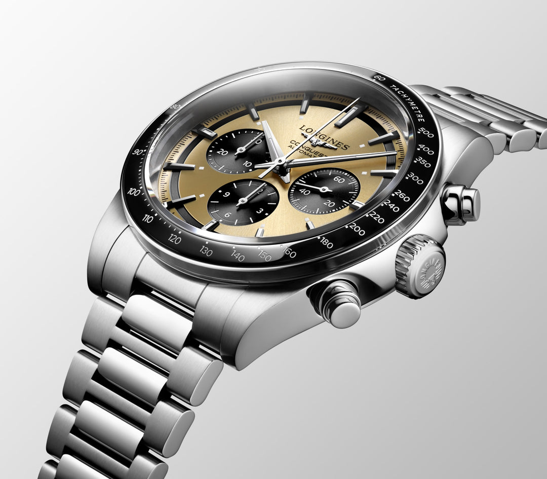 Longines orologio Conquest Chronograph 42 mm L3.835.4.32.6
