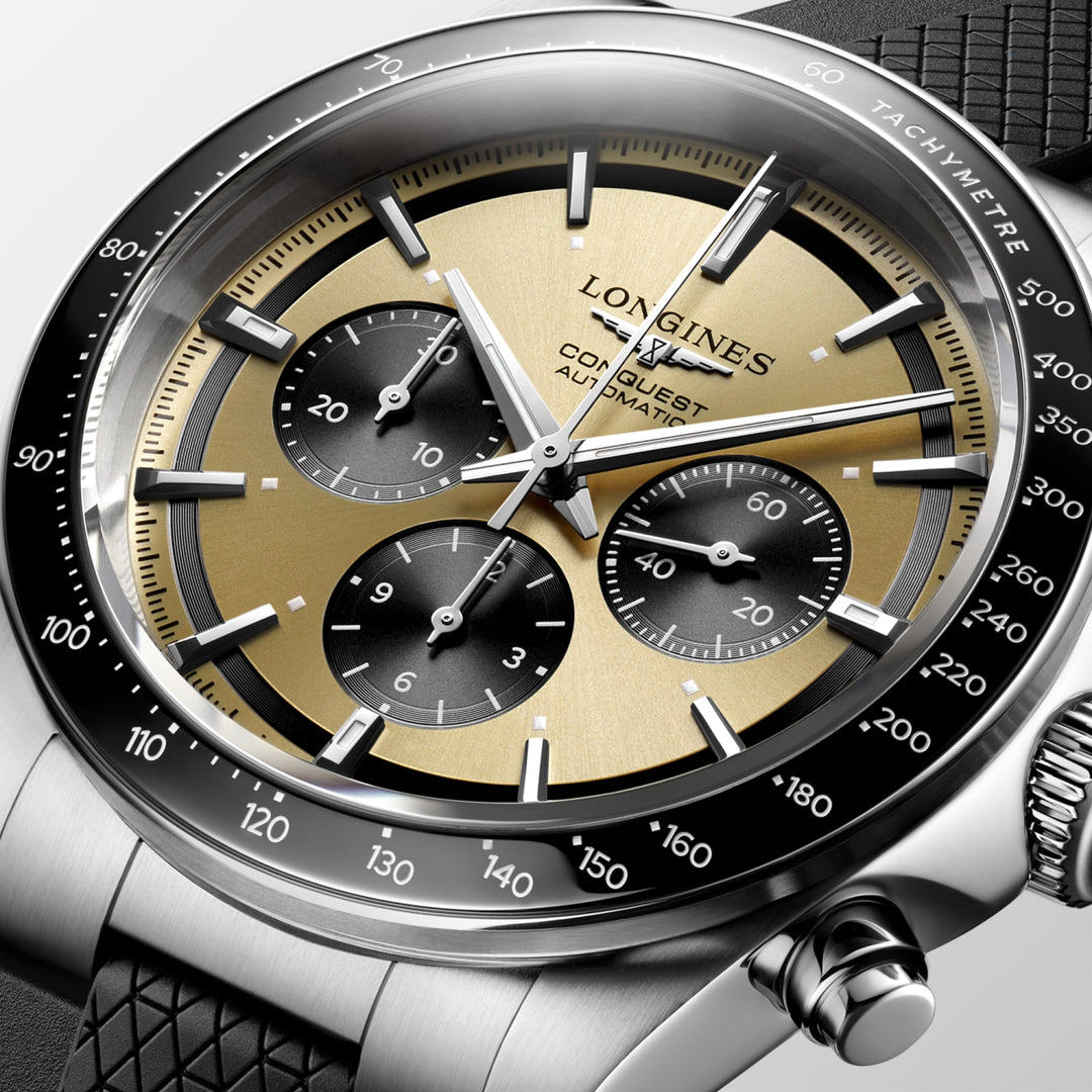 LONGINES – CRONÓGRAFO CONQUEST – L3.835.4.32.9